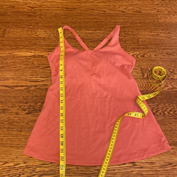 SAVVI Retired Small Peach Cross Back Padded Shelf Bra KUMA Tank Top - Picture 8 of 11